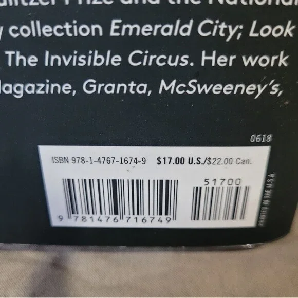 Manhattan Beach by Jennifer Egan hardcover novel - Picture 3 of 3